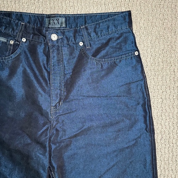 Unisex Vintage Simons (Le Trente Uno) Duo-chrome Jeans - Picture 3 of 7